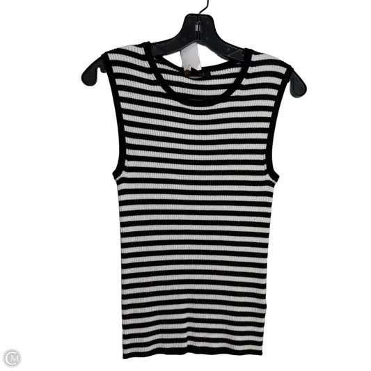 Top Sleeveless By Truth In Striped Pattern, Size: S