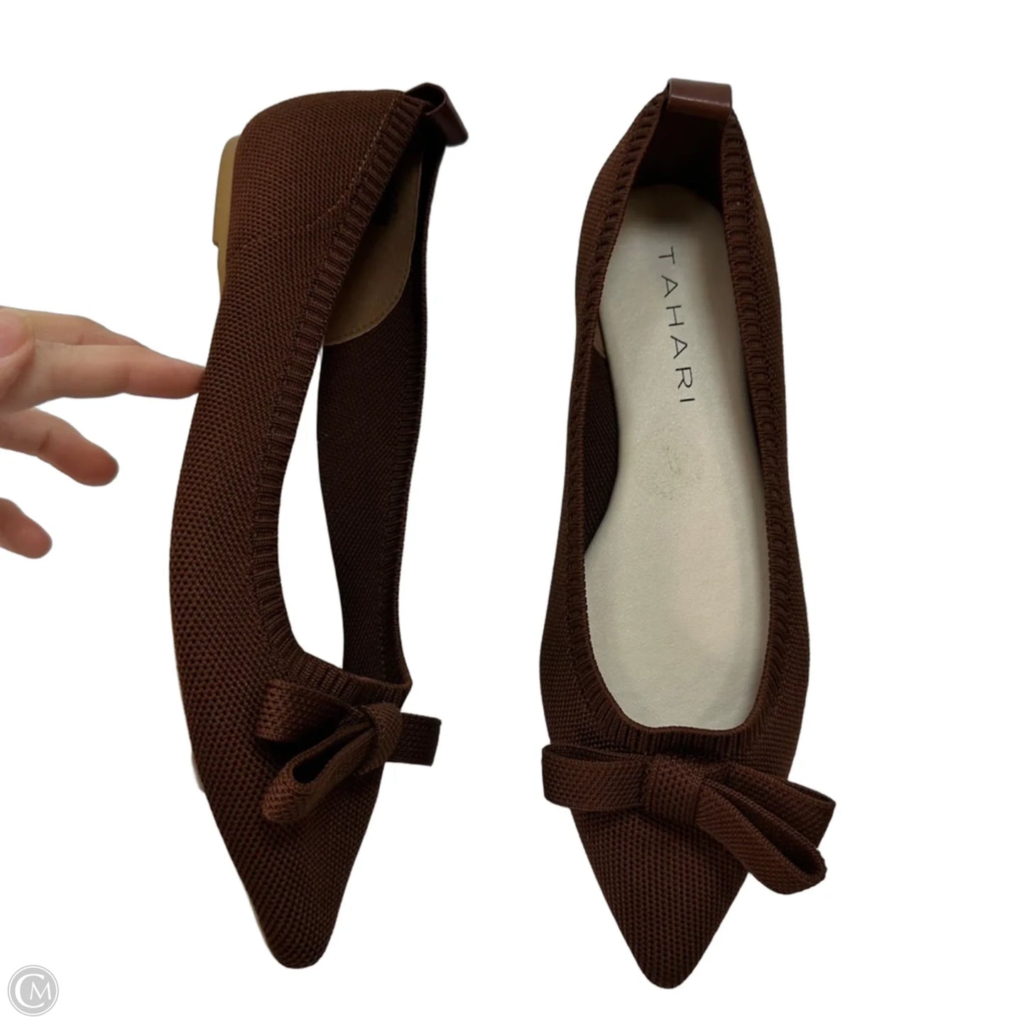 Shoes Flats By Tahari In Brown, Size: 9
