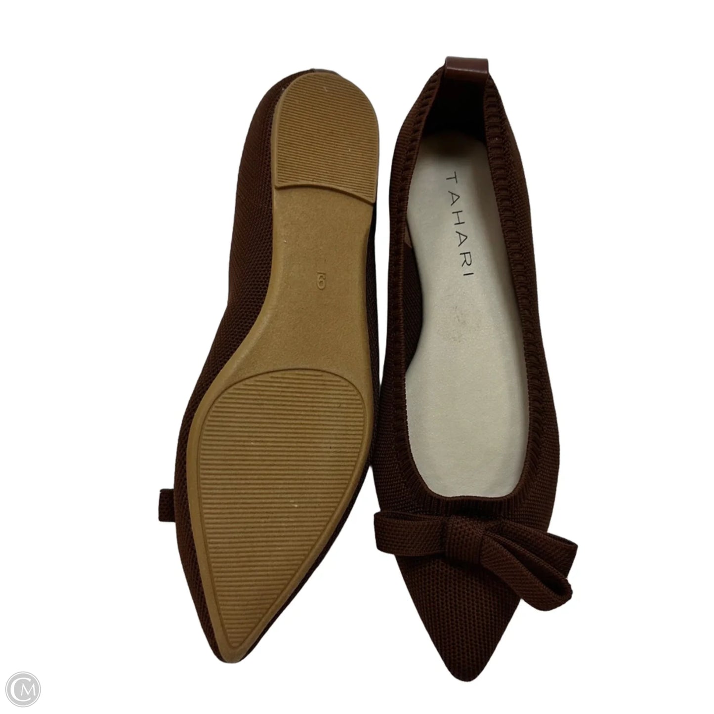 Shoes Flats By Tahari In Brown, Size: 9