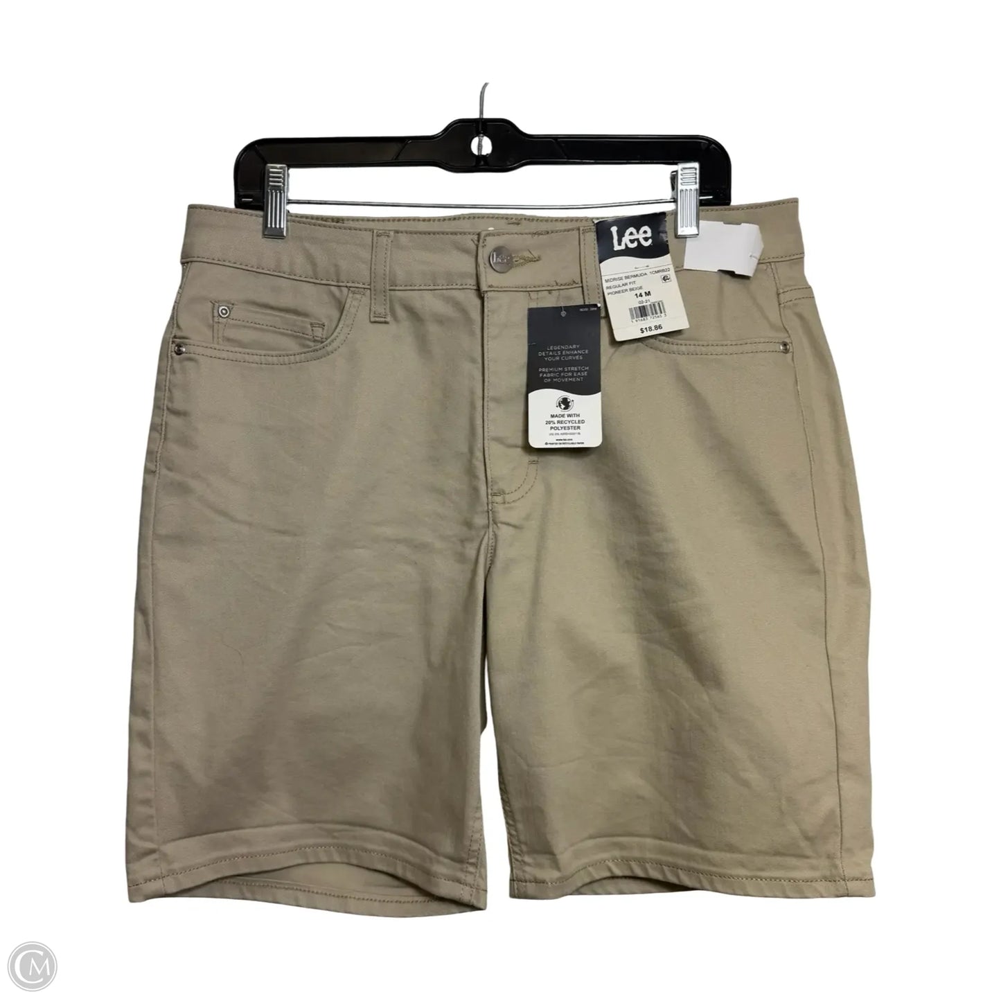 Shorts By Lee In Tan, Size: 14