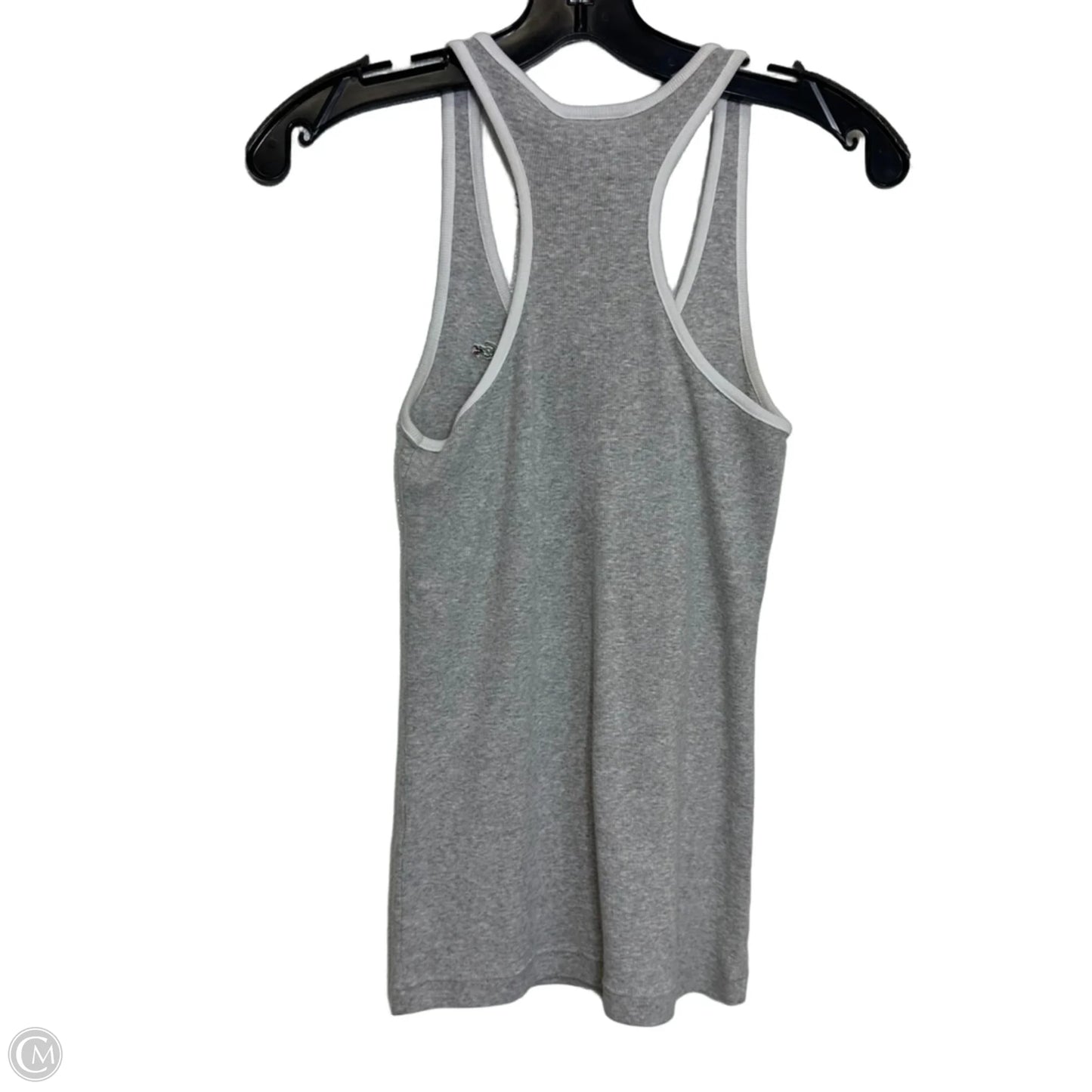 Athletic Tank Top By Lacoste In Grey, Size: S