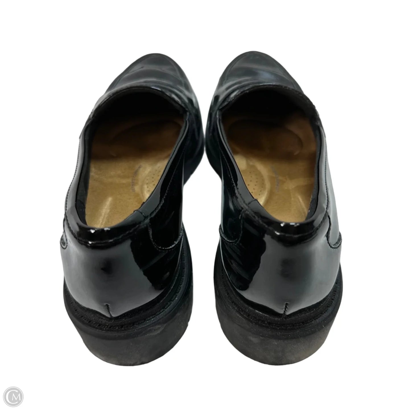 Shoes Flats By Clarks In Black, Size: 7.5