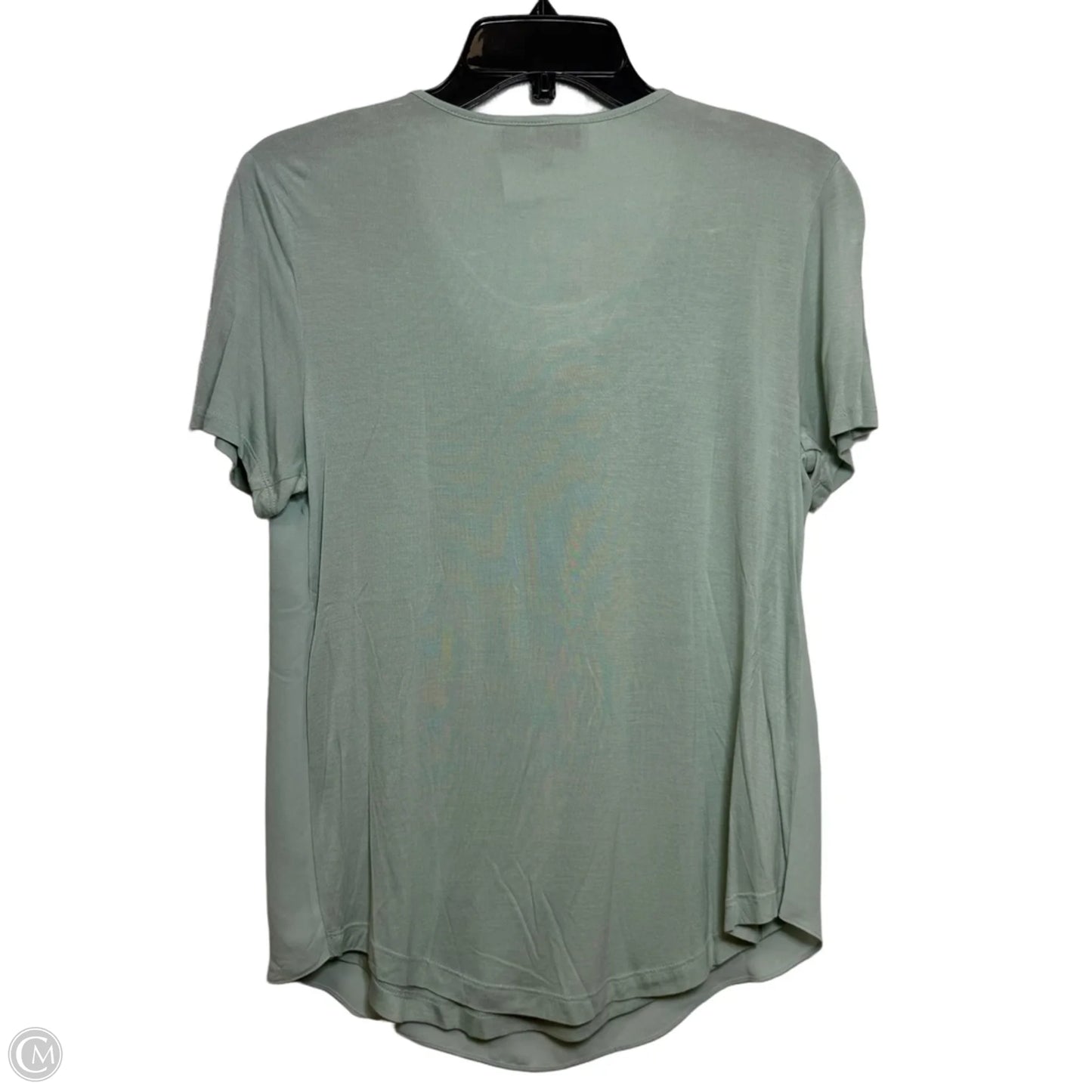 Top Short Sleeve By Loft In Green, Size: S