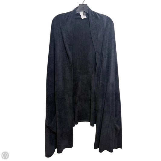 Poncho By Barefoot Dreams In Black, Size: 1x