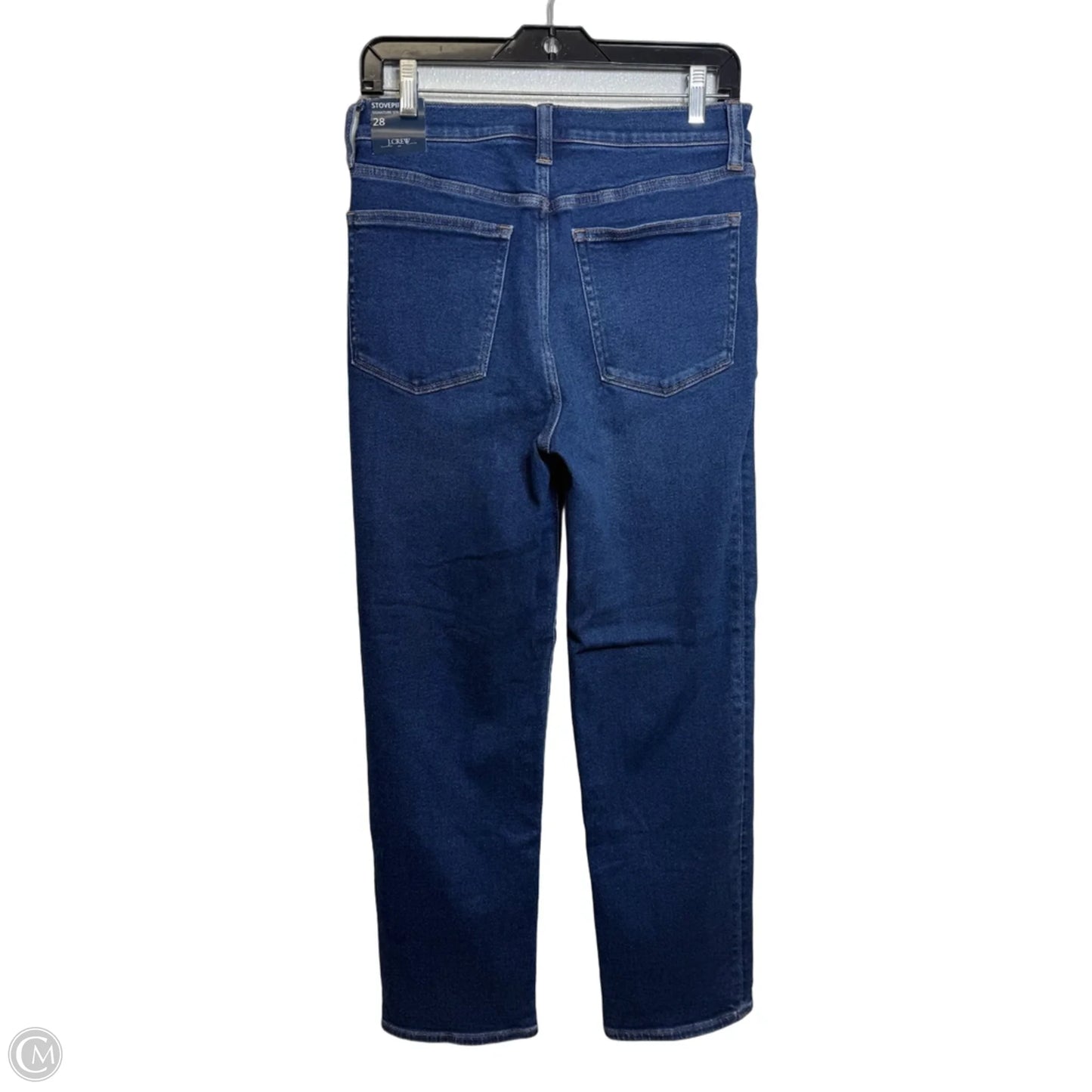 Jeans Straight By J. Crew In Blue Denim, Size: 6
