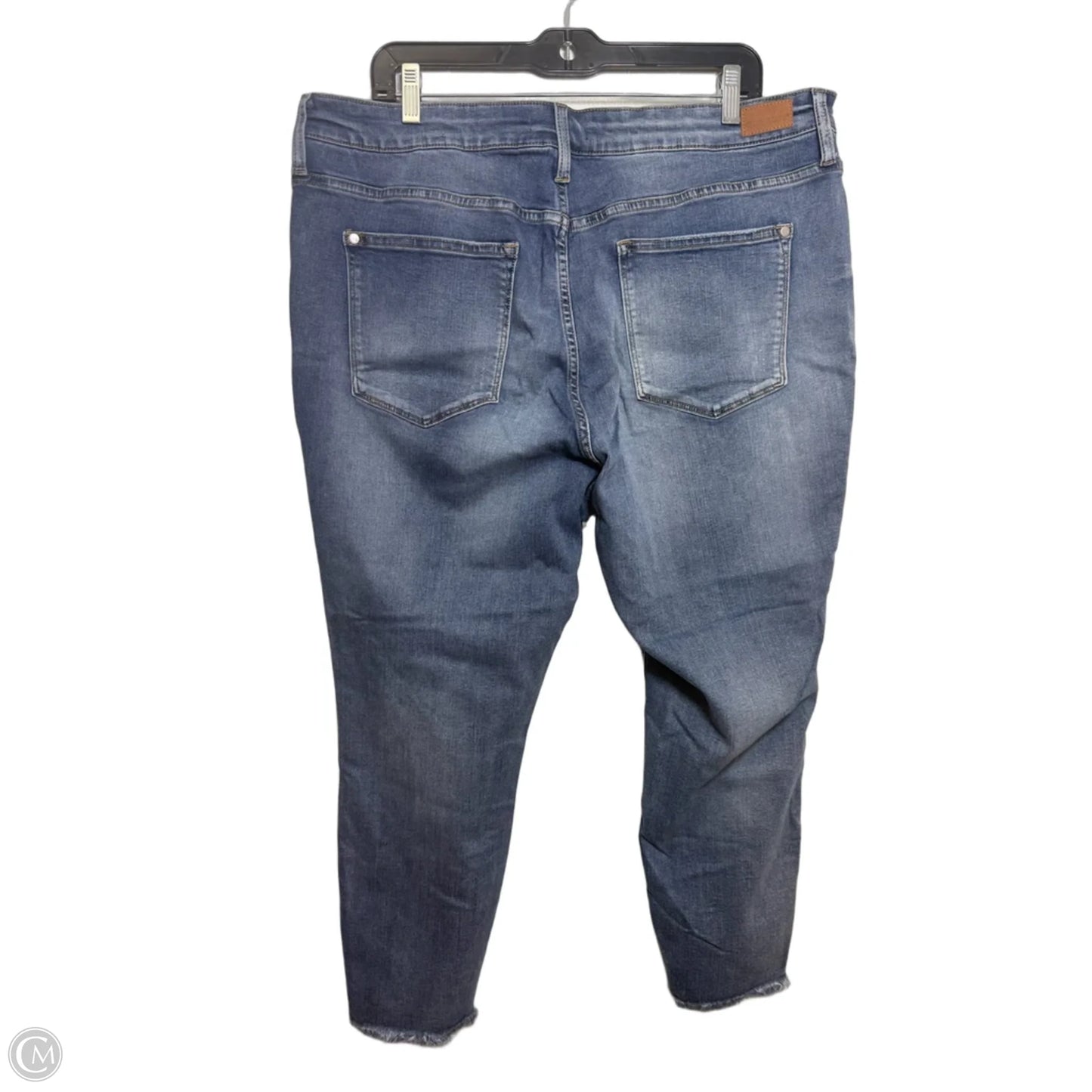 Jeans Skinny By Judy Blue In Blue Denim, Size: 20