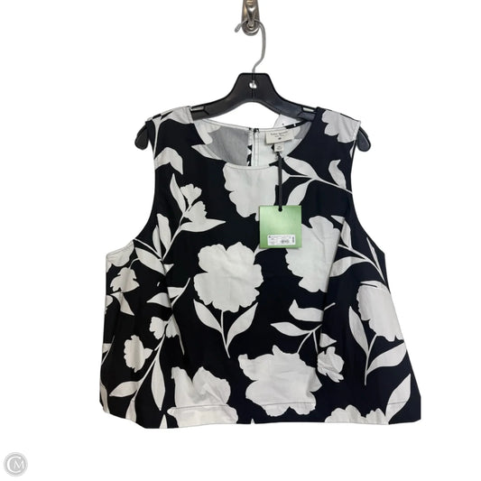 Top Sleeveless By Target-designer In Black & White, Size: Xxl