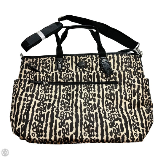 Tote Designer By Coach, Size: Large