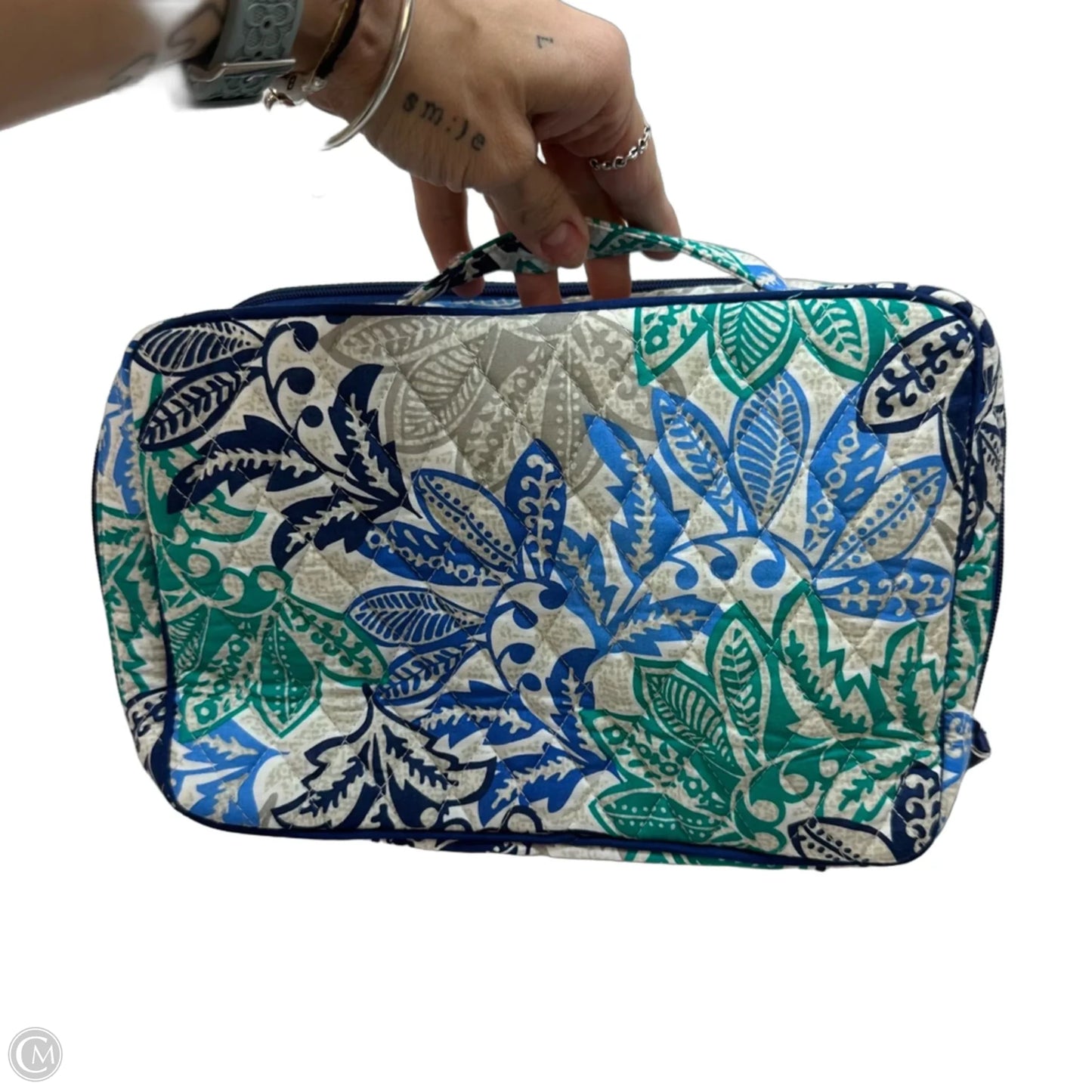 Makeup Bag By Vera Bradley, Size: Medium