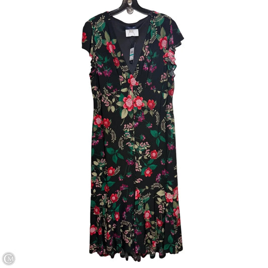 Dress Casual Maxi By Tommy Hilfiger In Floral Print, Size: 16