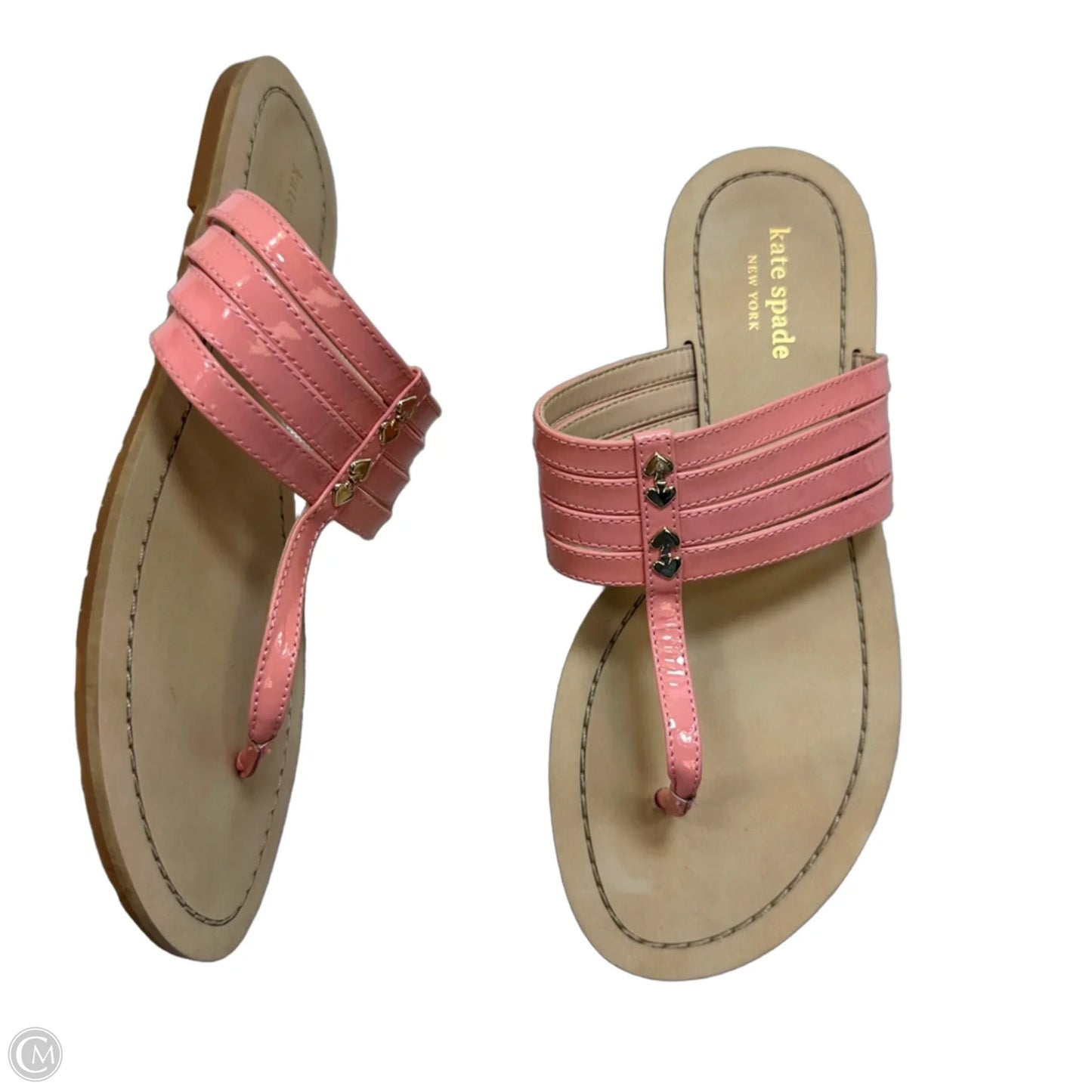 Sandals Designer By Kate Spade In Pink, Size: 7