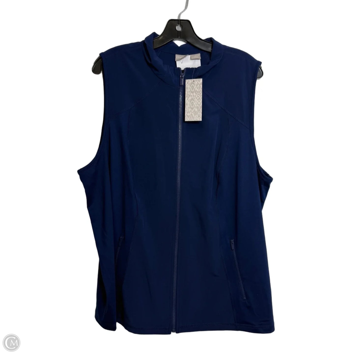 Vest Other By Zenergy By Chicos In Navy, Size: Xxl