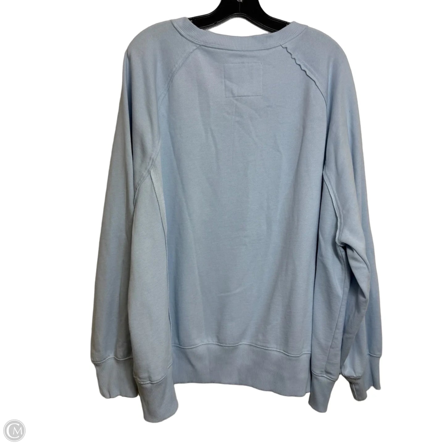 Sweatshirt Crewneck By American Eagle In Blue, Size: L