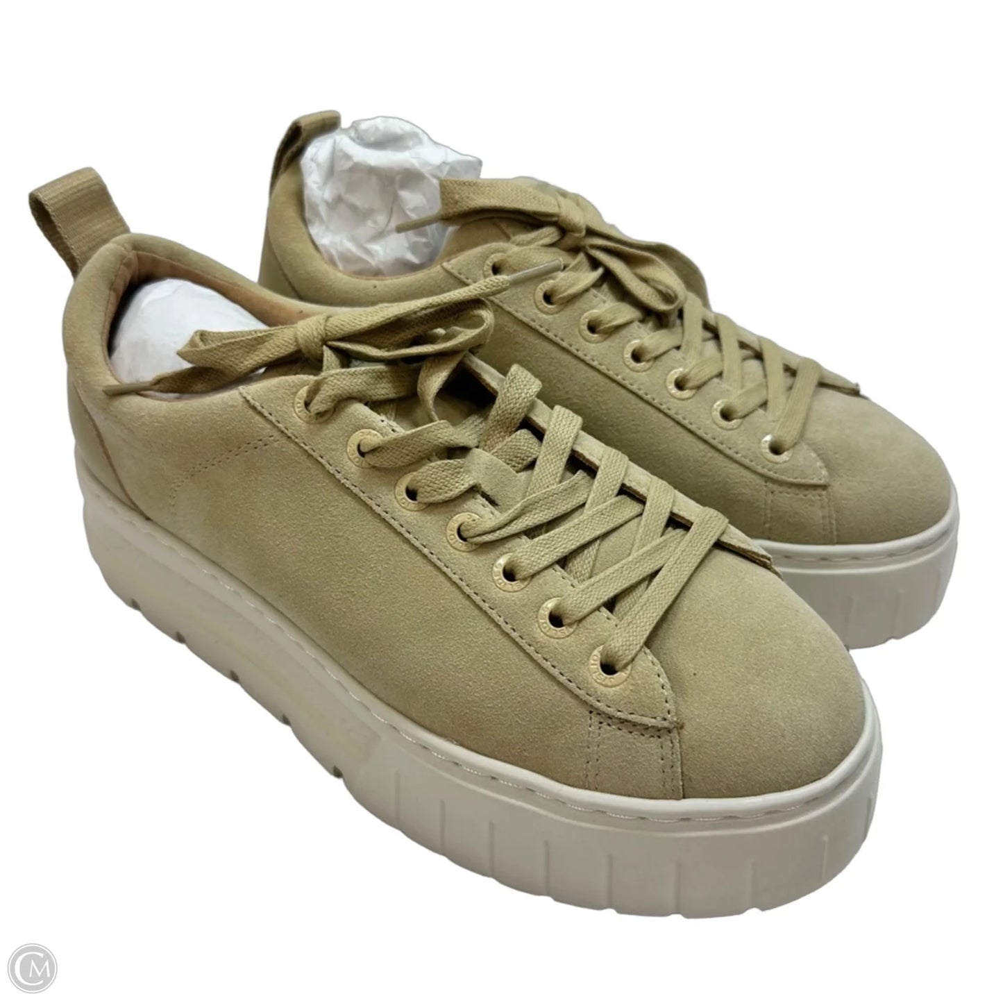 Shoes Sneakers By J Slides In Tan, Size: 8