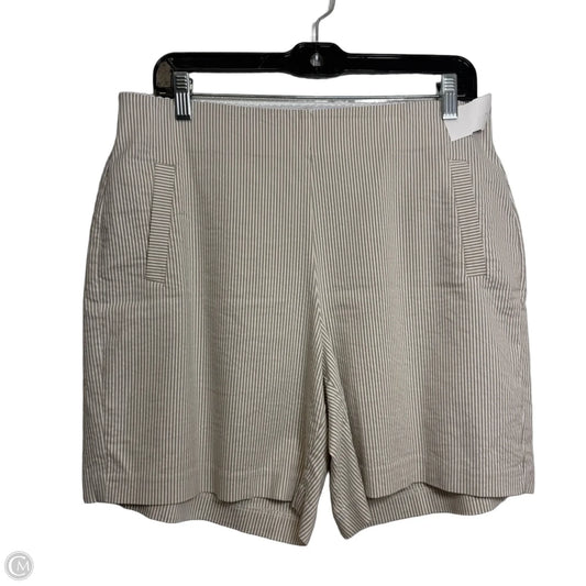 Shorts By Elle In Striped Pattern, Size: L