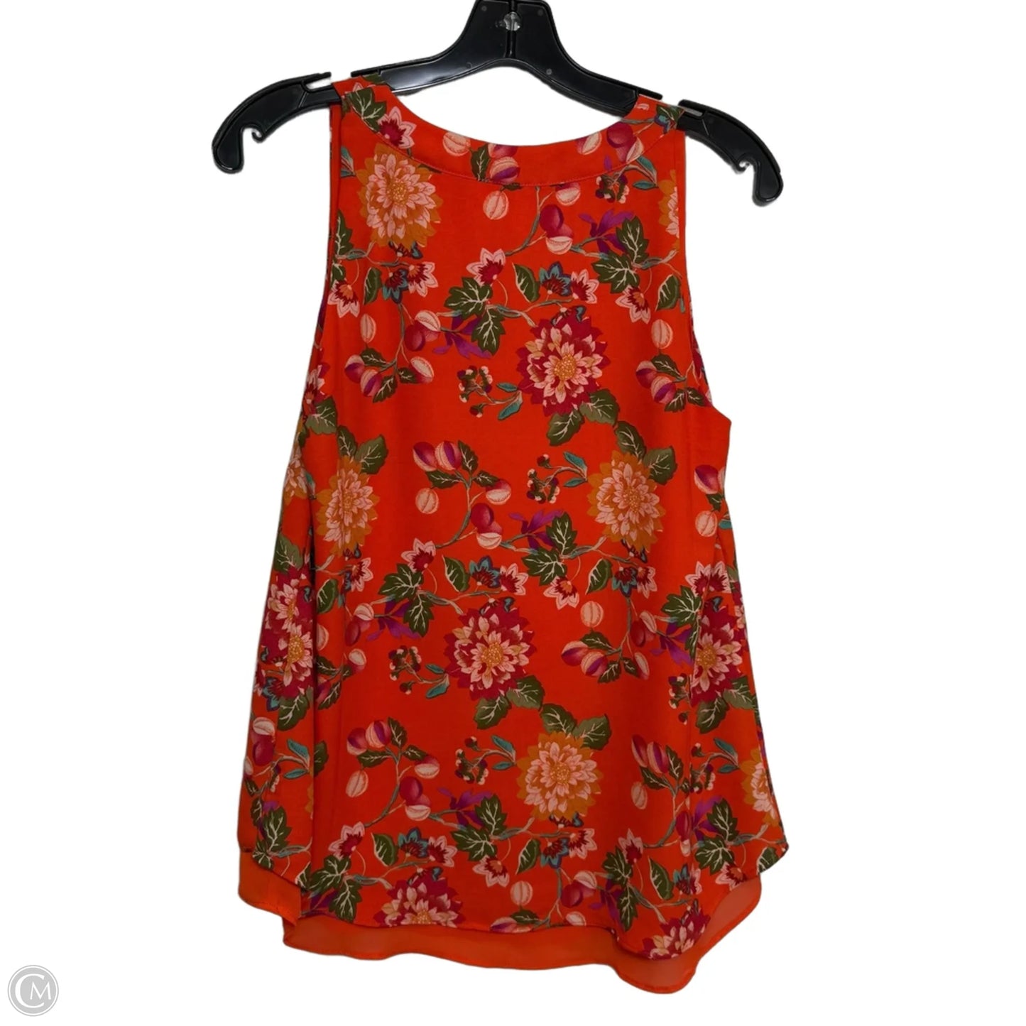 Top Sleeveless By Rose And Olive In Orange, Size: S