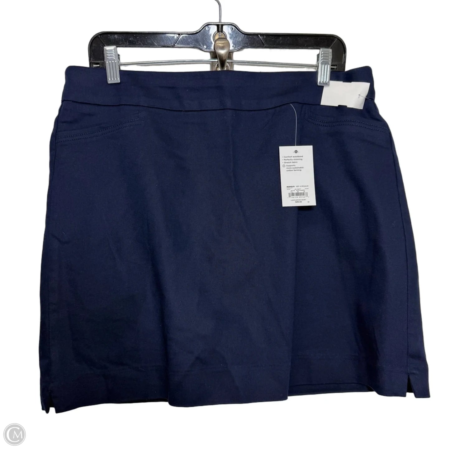 Skort By Croft And Barrow In Navy, Size: 12