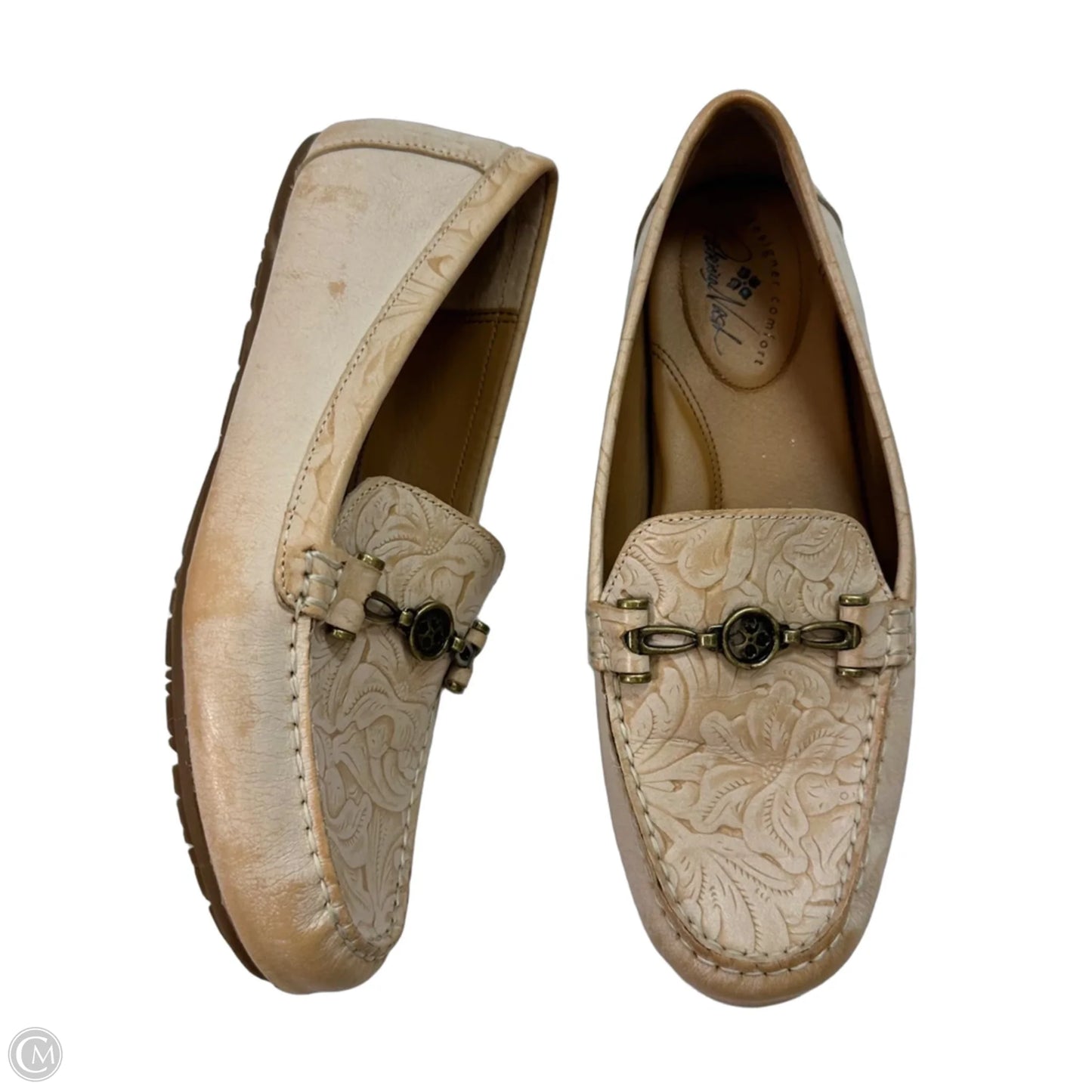 Shoes Designer By Patricia Nash In Beige, Size: 9