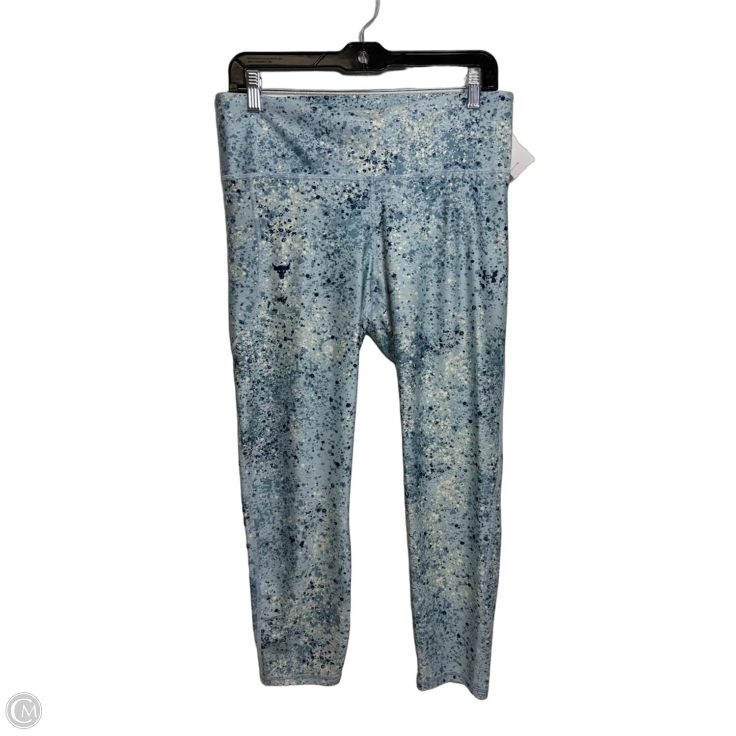Athletic Leggings By Under Armour In Blue, Size: Xl