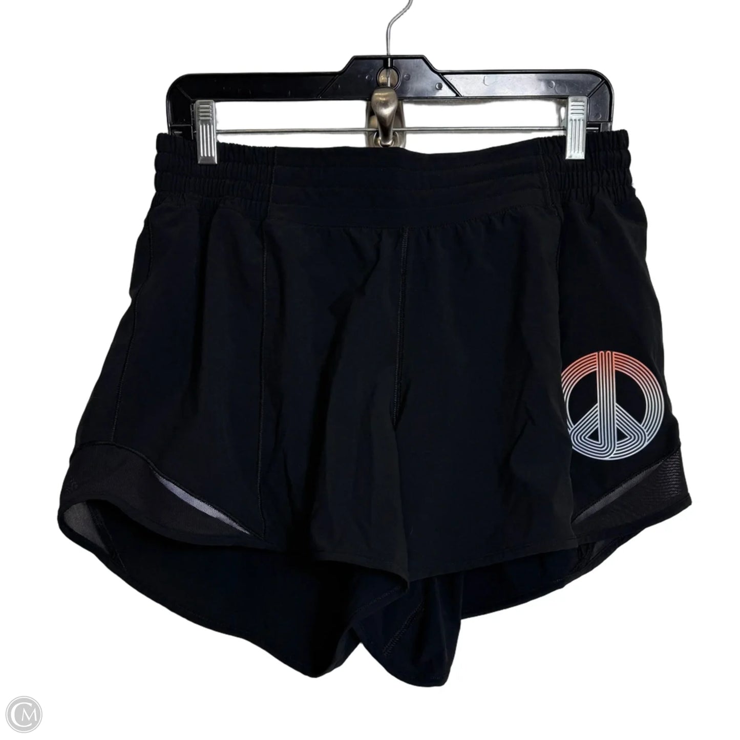 Athletic Shorts By Lululemon In Black, Size: 10