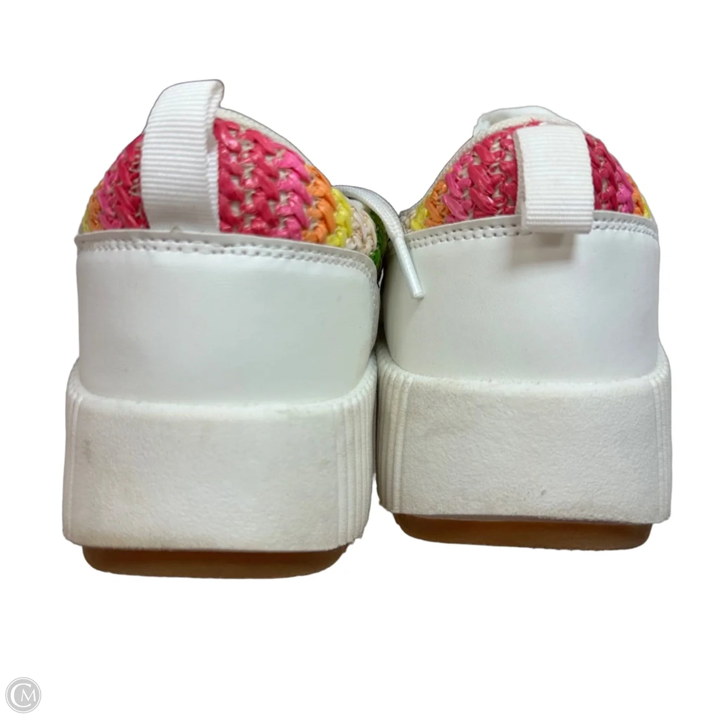Shoes Sneakers By Clothes Mentor In Rainbow Print, Size: 9