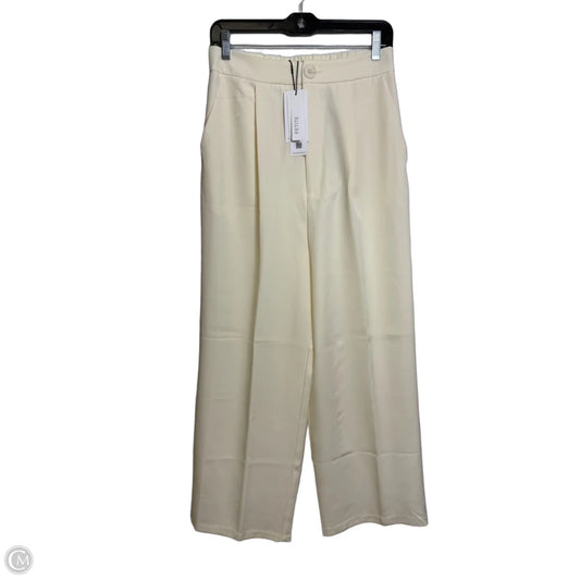 Pants Dress By Stradivarius In Ivory, Size: 8