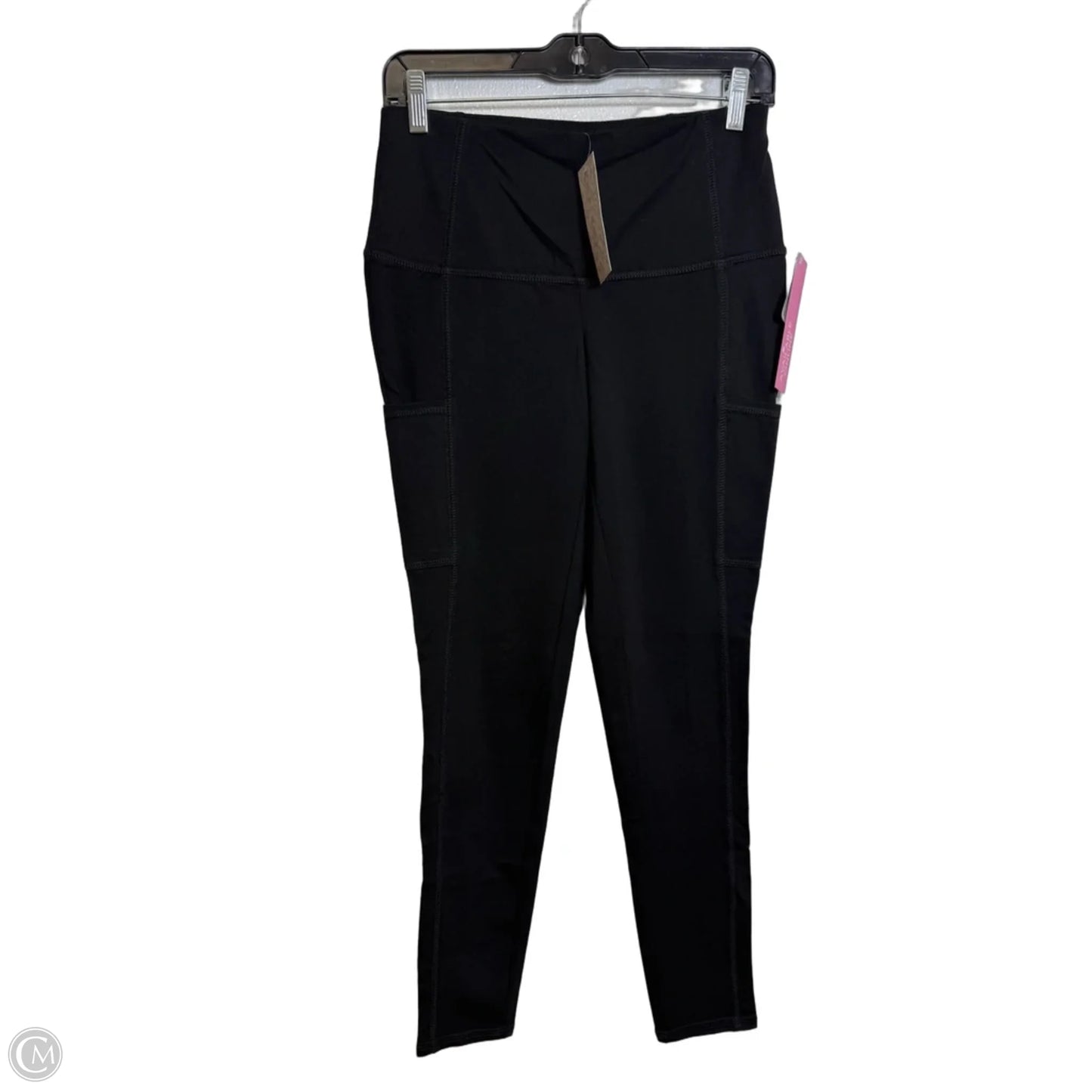 Athletic Leggings By Chicos In Black, Size: S