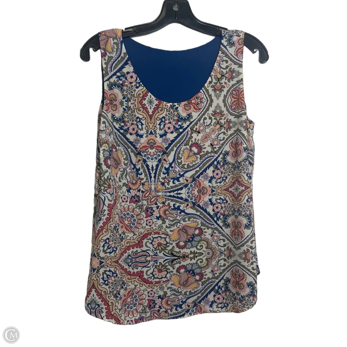 Reversible Top Sleeveless By Chicos In Blue, Size: S