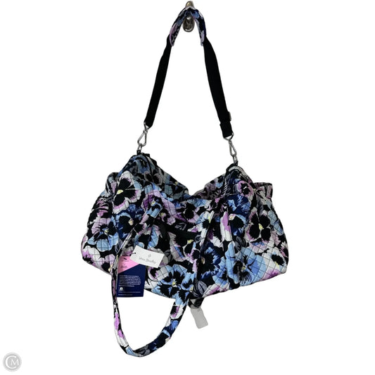 Large Travel Duffle Bag By Vera Bradley, Size: Large