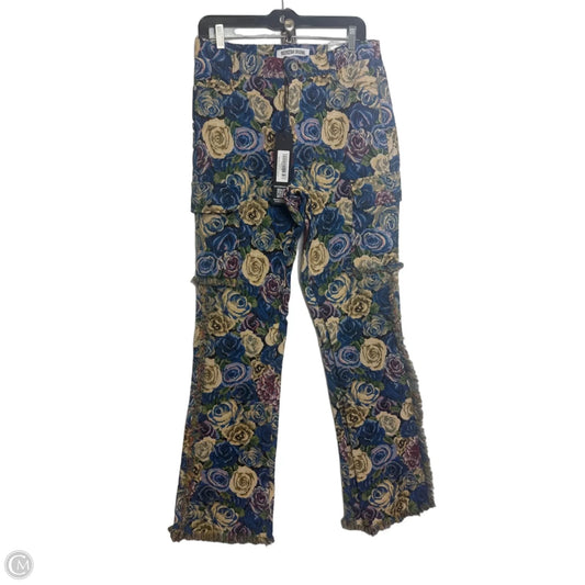 Pants Cargo & Utility By Clothes Mentor In Floral Print, Size: M