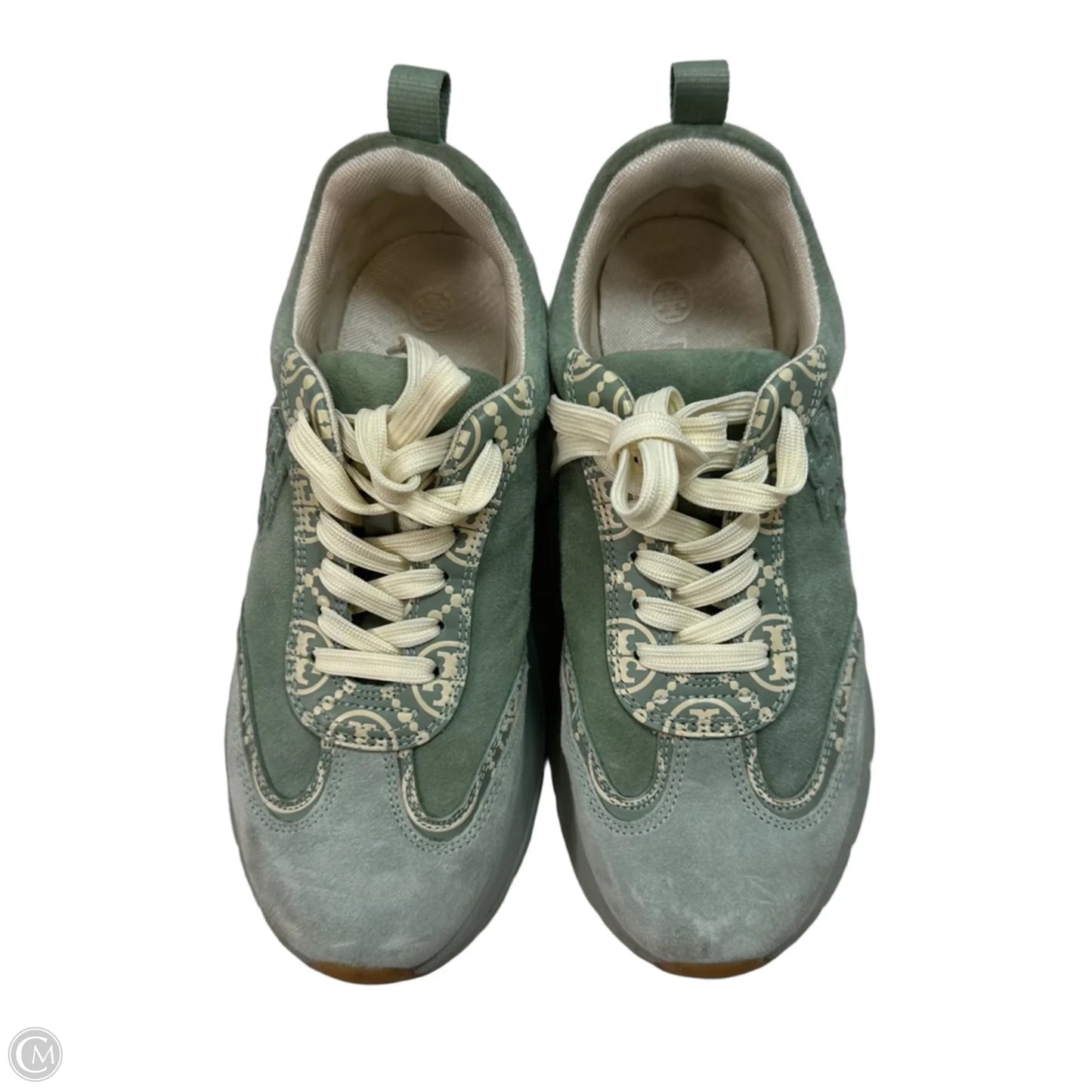 Shoes Designer By Tory Burch In Green, Size: 7