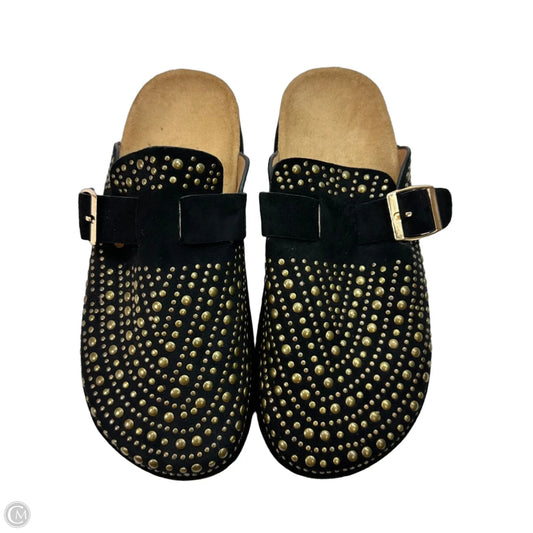Shoes Flats By Clothes Mentor In Black, Size: 8.5