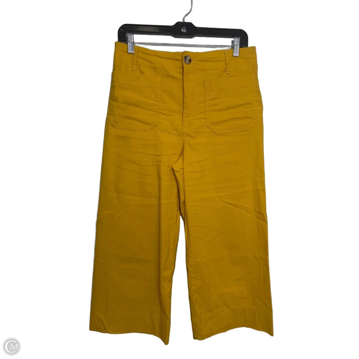 Pants Wide Leg By Maeve In Yellow, Size: 6p