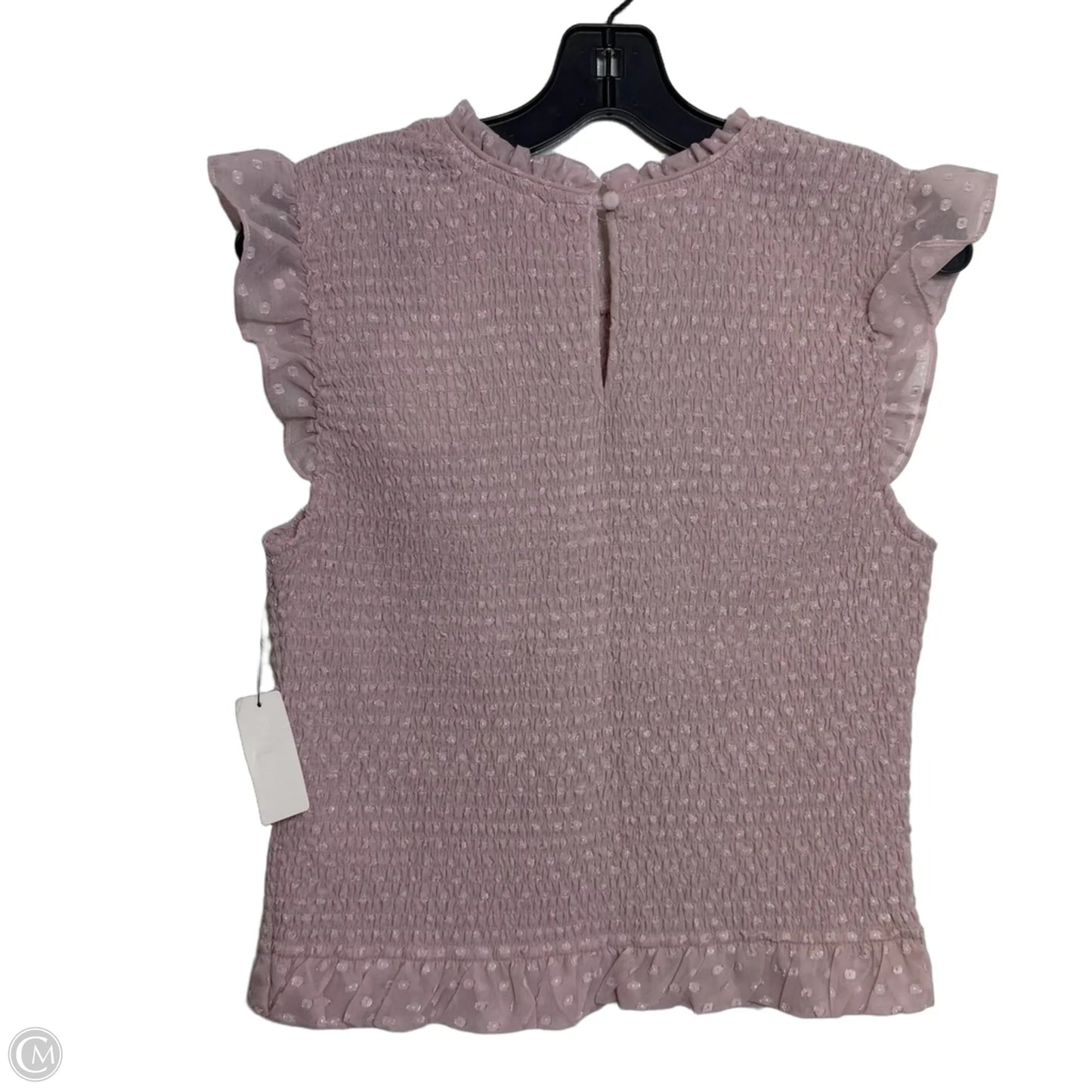 Top Sleeveless By Laundry In Pink, Size: M