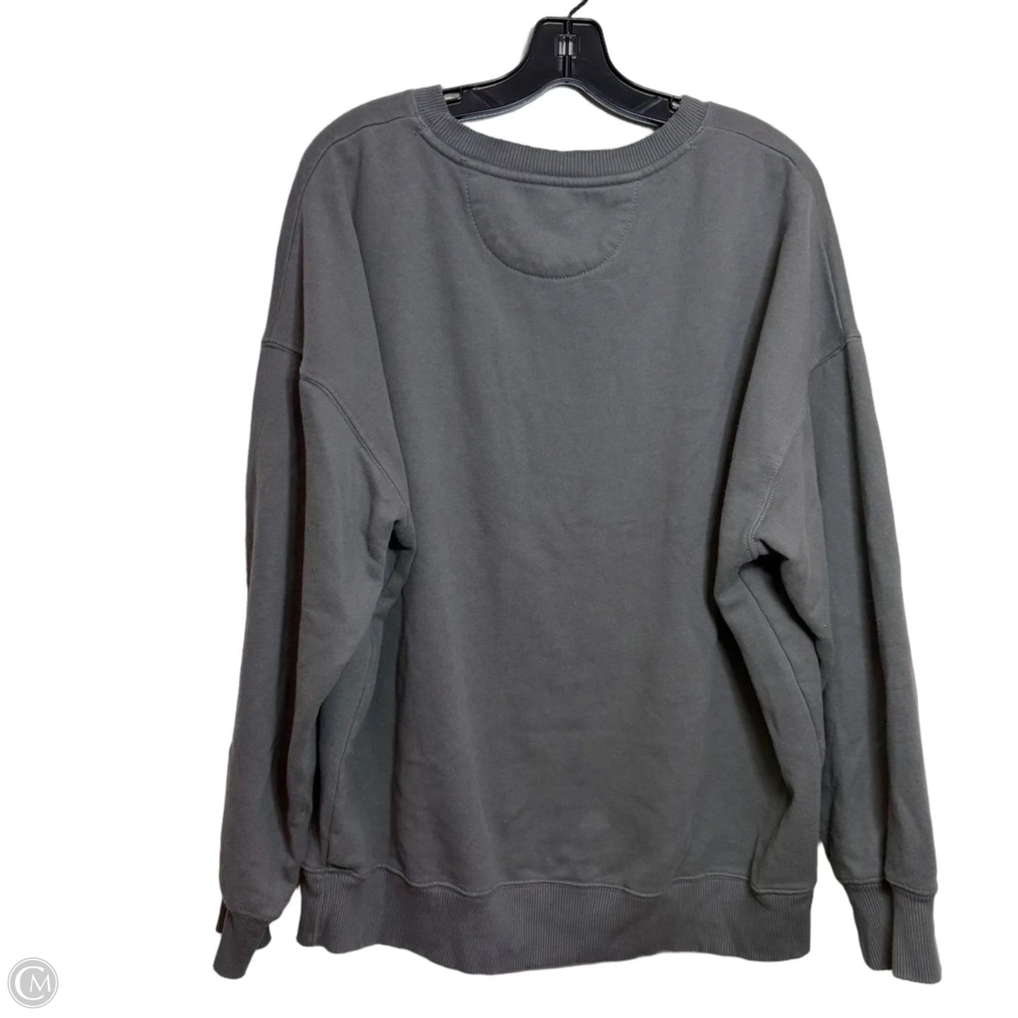 Sweatshirt Crewneck By American Eagle In Grey, Size: M