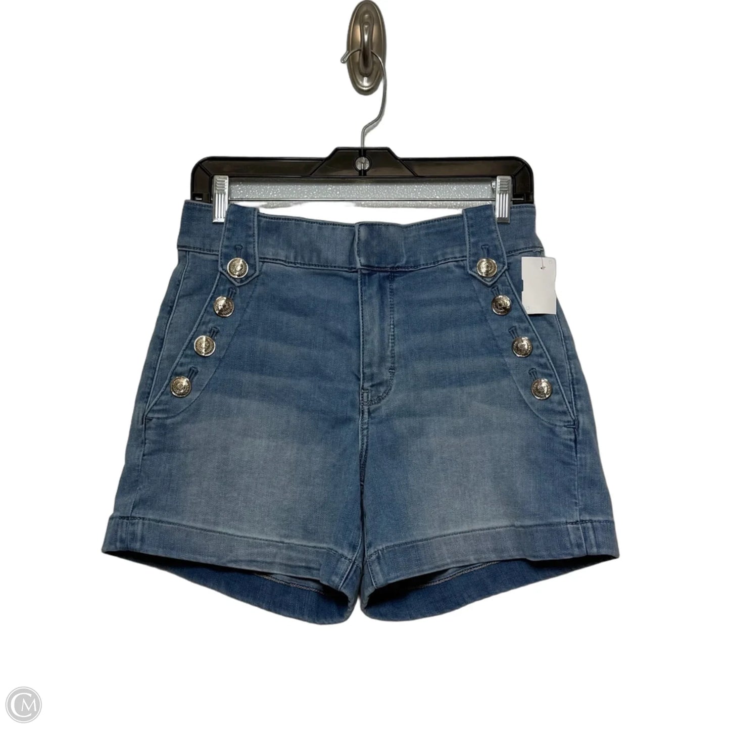 Shorts By White House Black Market In Blue Denim, Size: 6