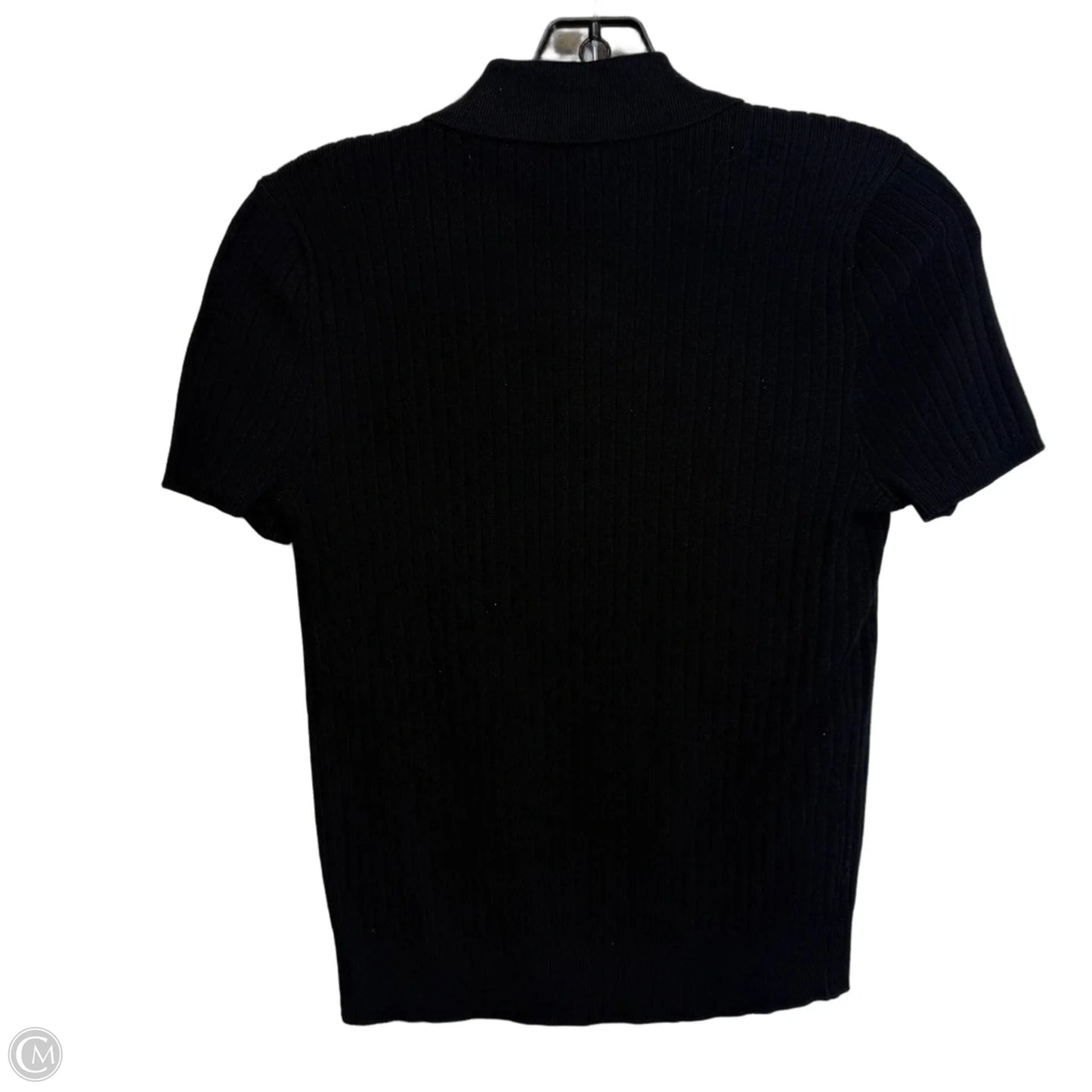 Top Short Sleeve By Marled In Black, Size: Xs