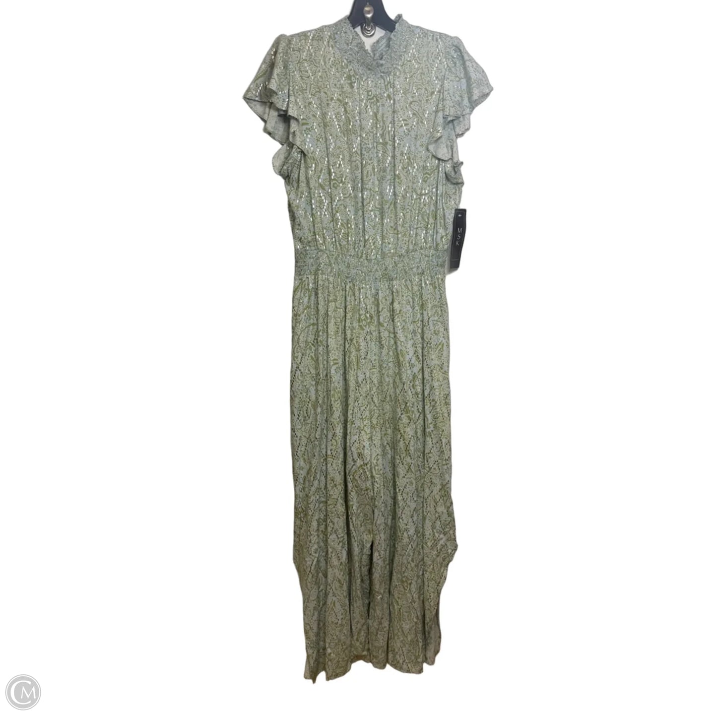 Jumpsuit By Msk In Green, Size: Xl