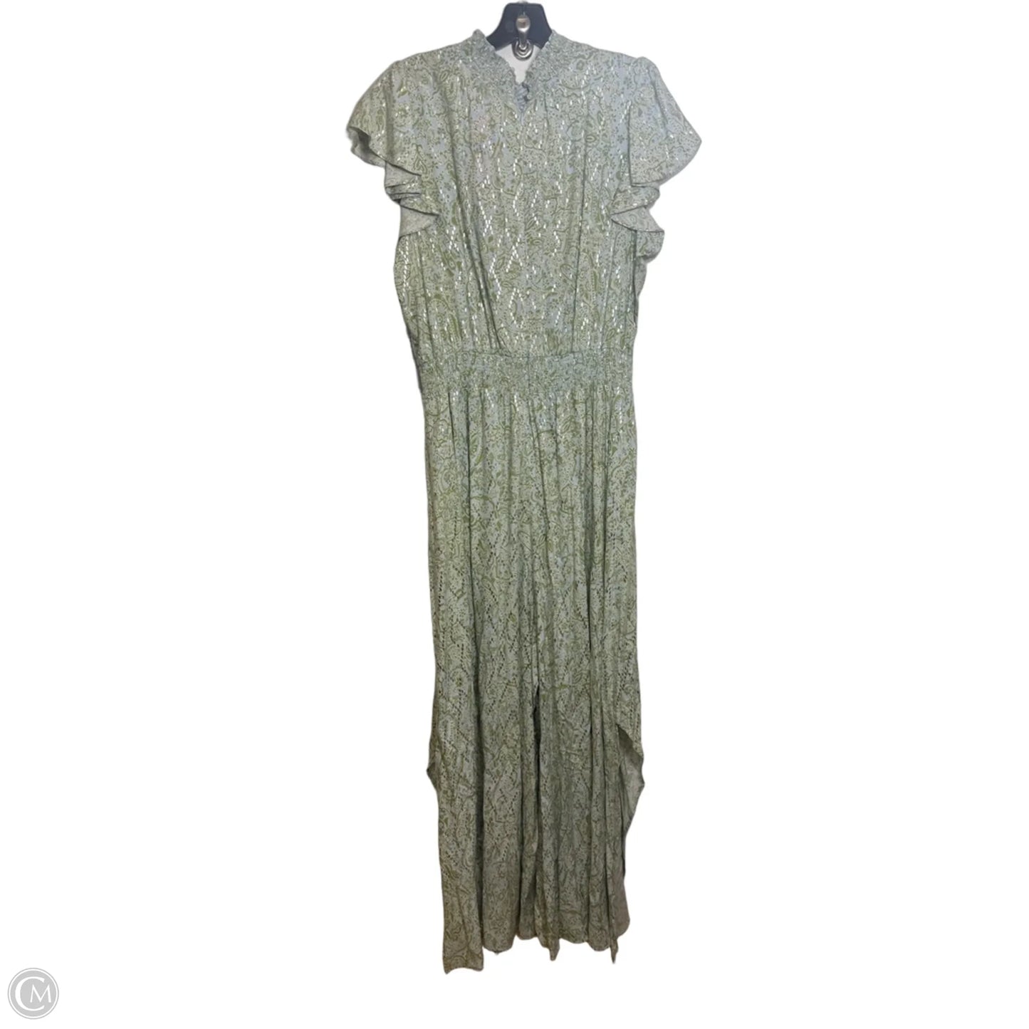 Jumpsuit By Msk In Green, Size: Xl