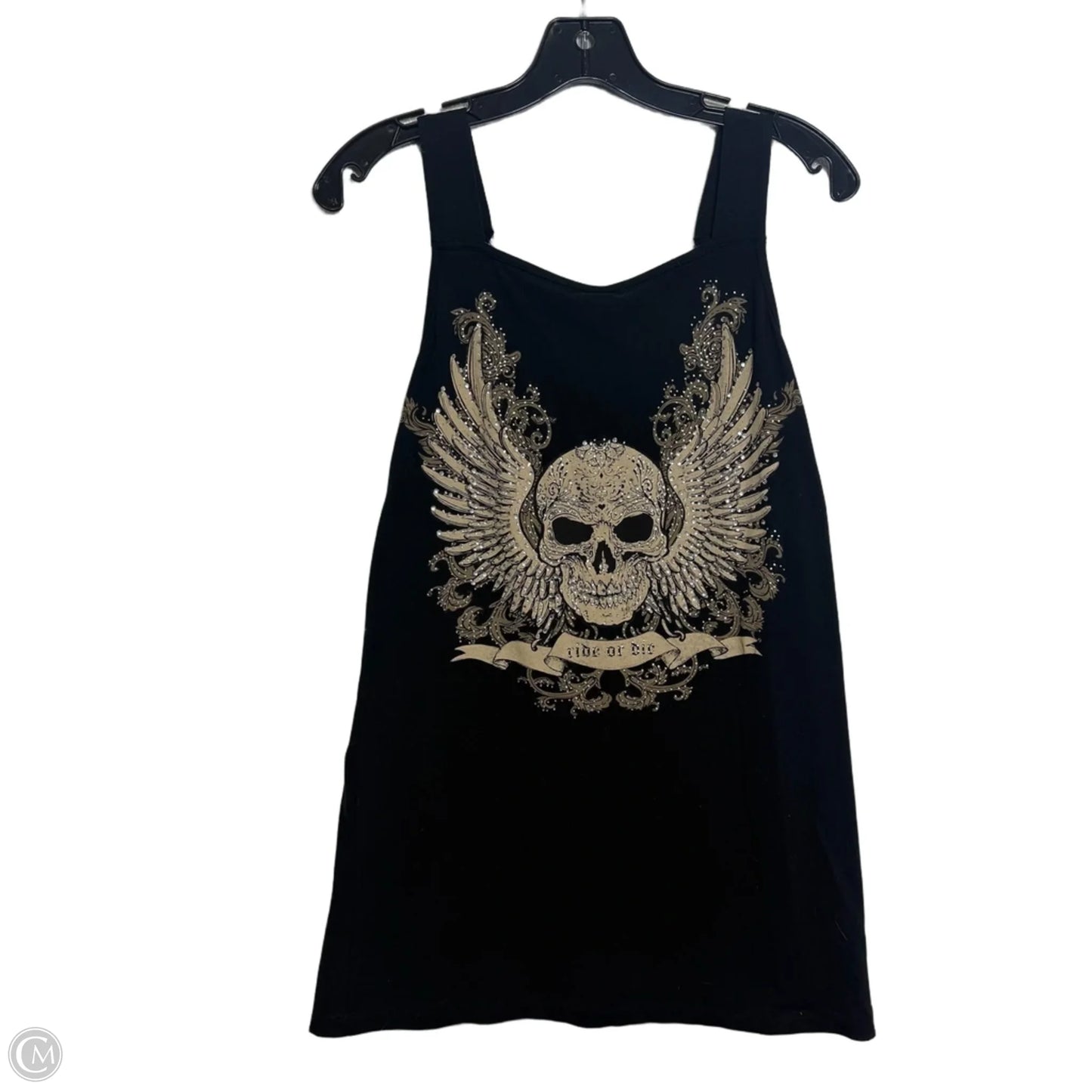 Tank Top By Clothes Mentor In Black, Size: Xl