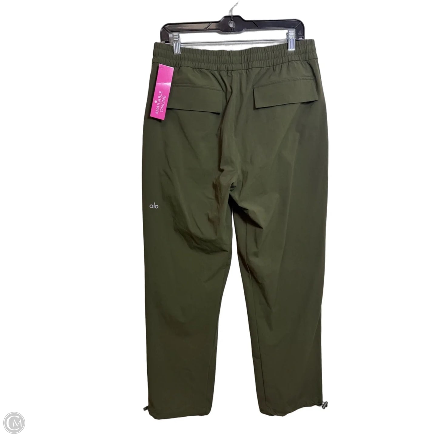Athletic Pants By Alo In Green, Size: M