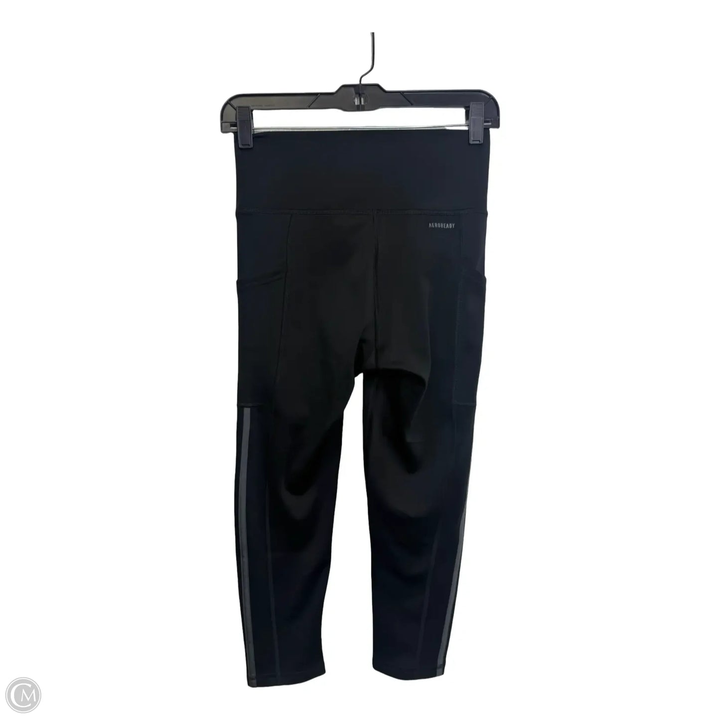 Athletic Capris By Adidas In Black, Size: S