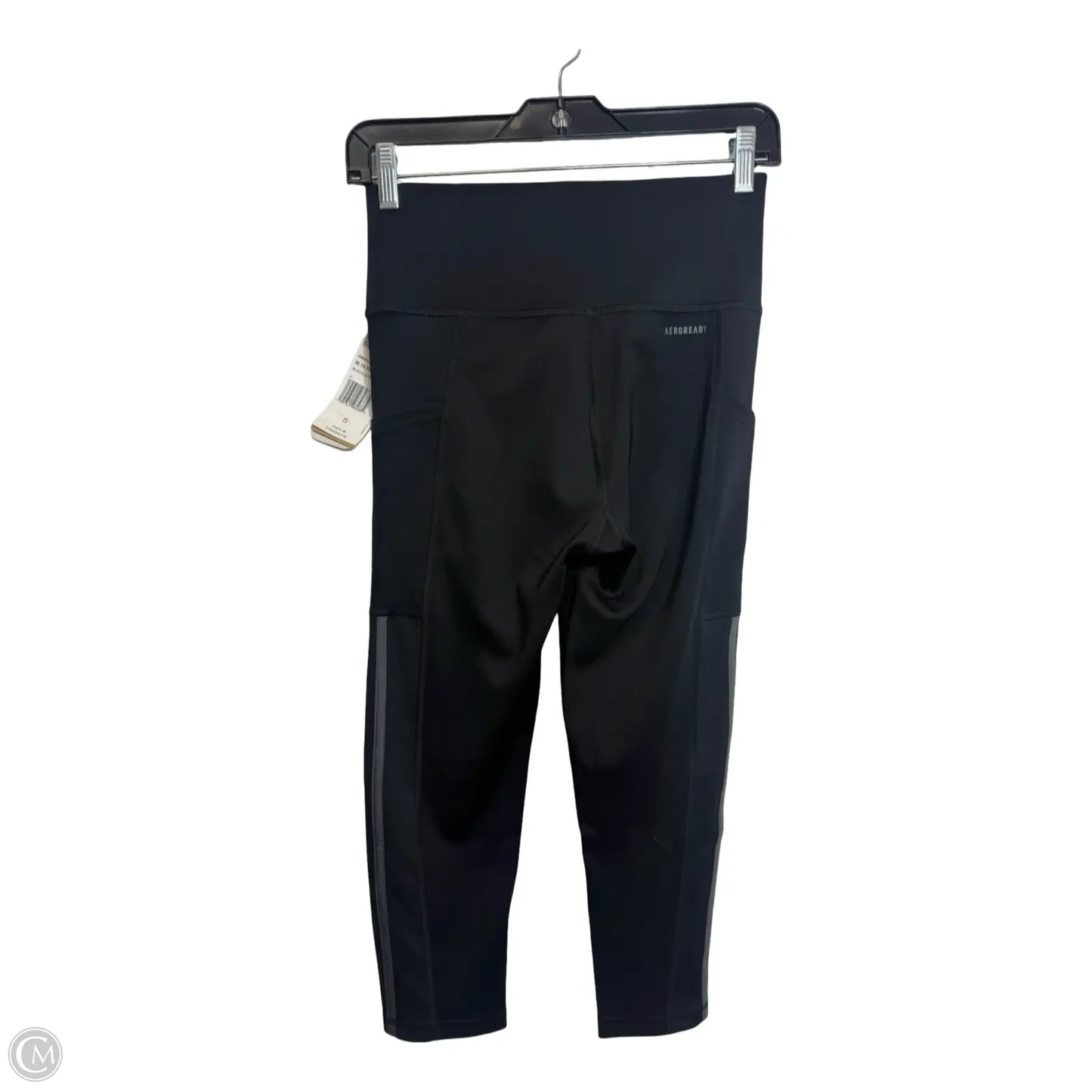 Athletic Capris By Adidas In Black, Size: S