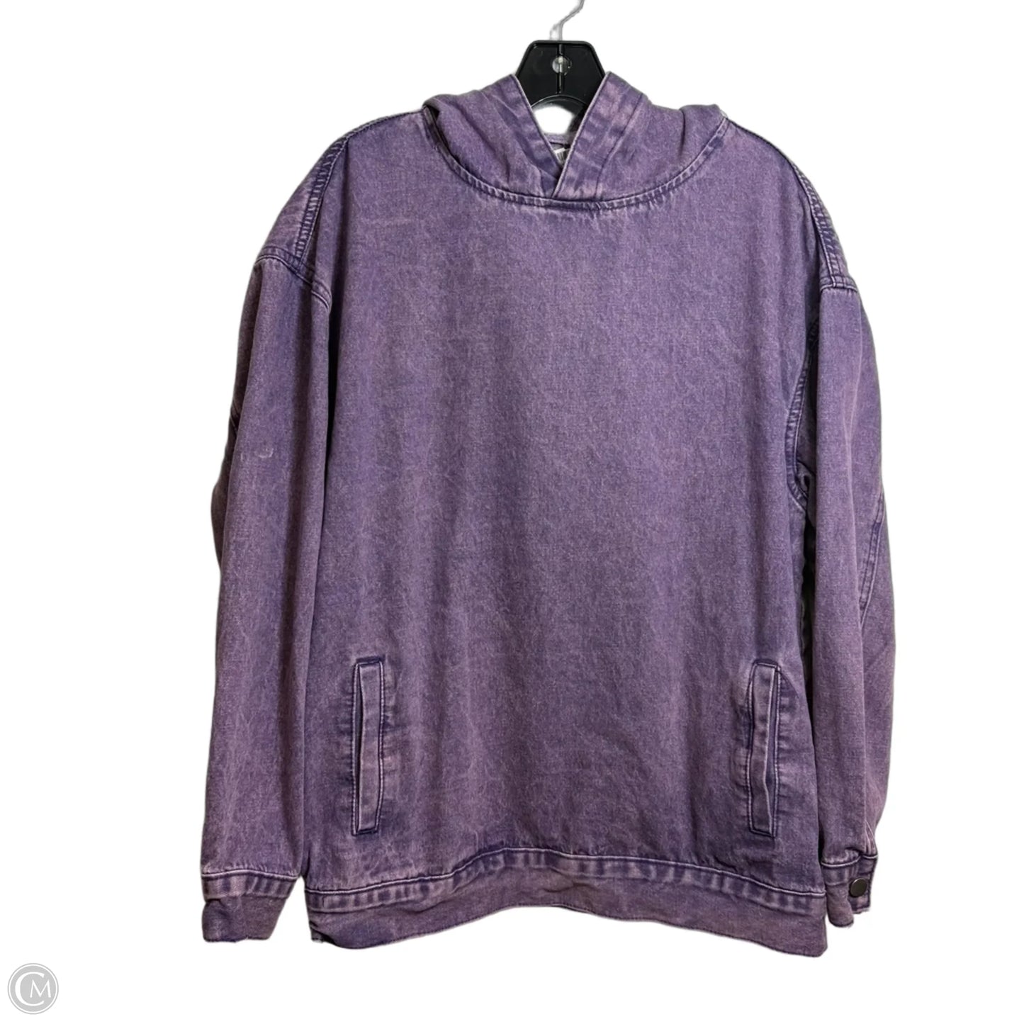 Top Long Sleeve By Clothes Mentor In Purple, Size: M