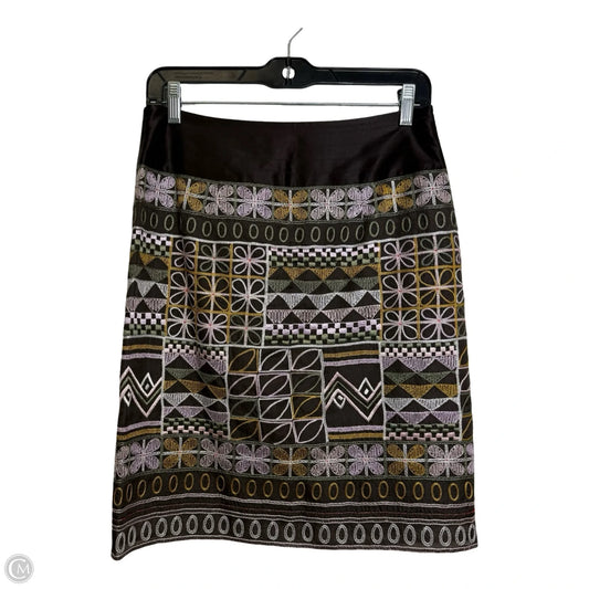 Skirt Mini & Short By Etcetra In Multi-colored, Size: 4