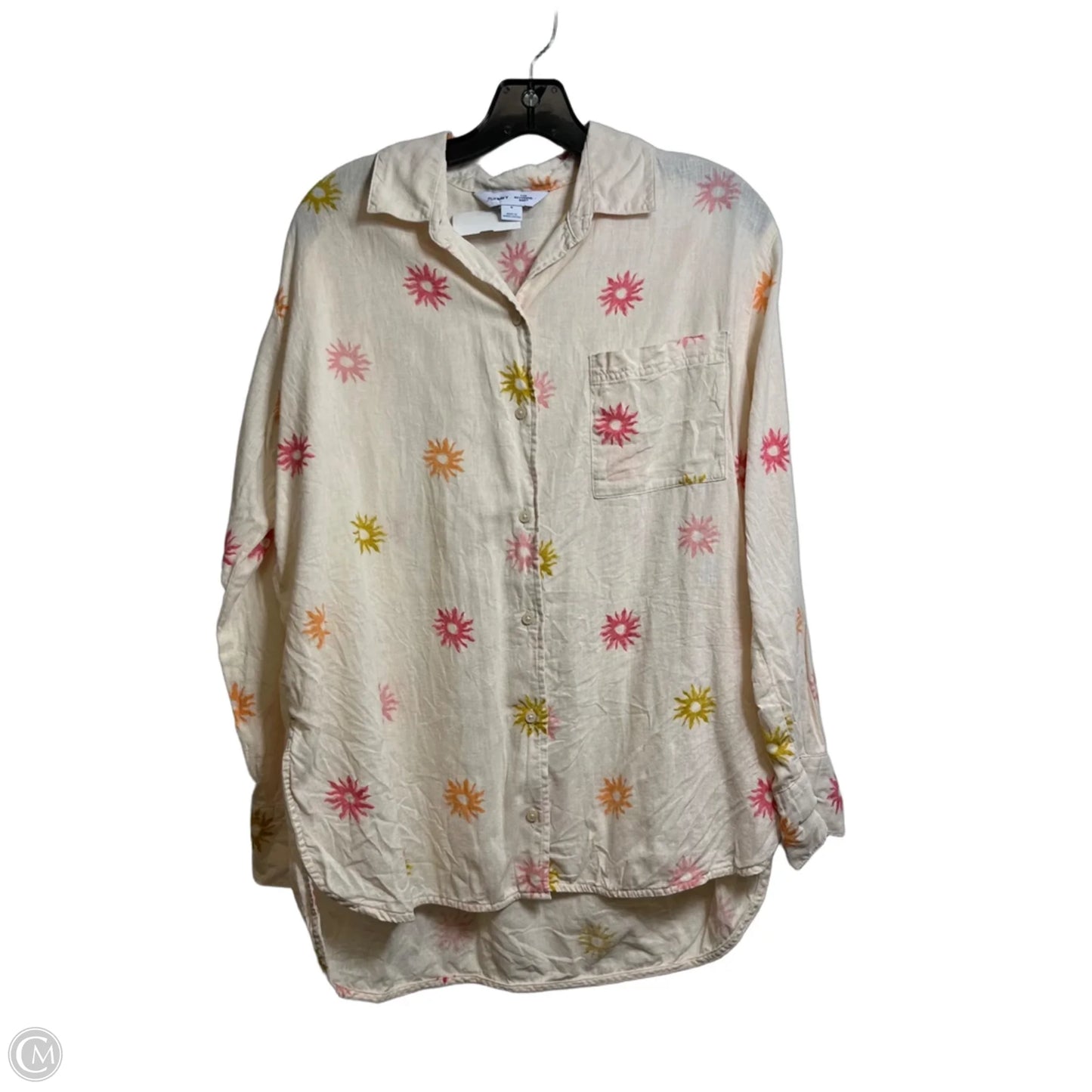 Top Long Sleeve By Old Navy In Pink, Size: S