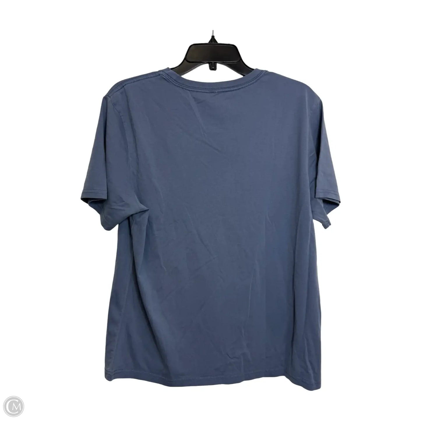 Top Short Sleeve Basic By Clothes Mentor In Blue, Size: Xl