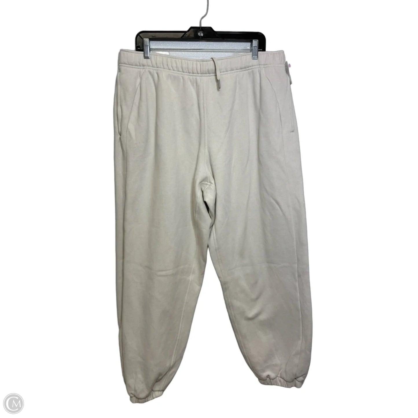 Pants Joggers By Lululemon In Beige, Size: Xl