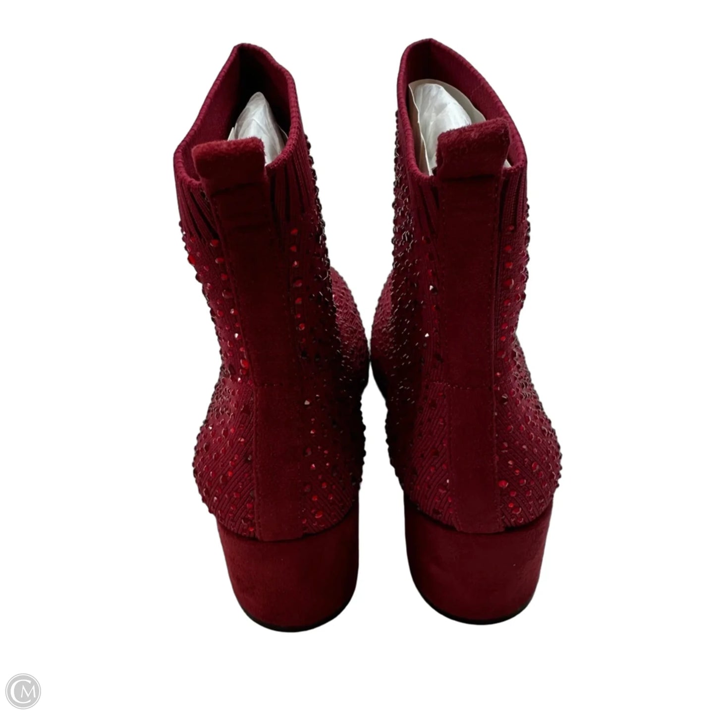 Boots Ankle Flats By Kenneth Cole Reaction In Red, Size: 7