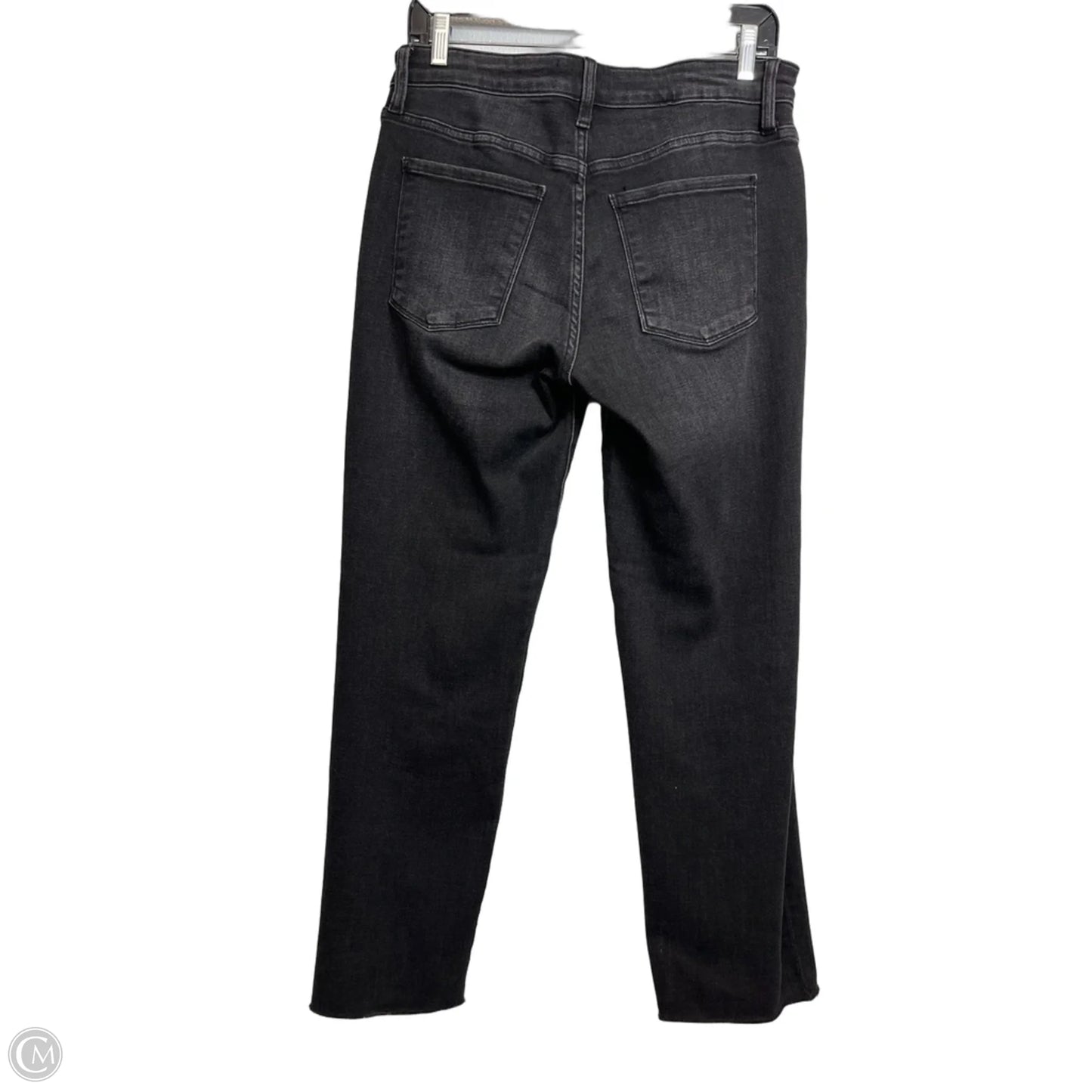 Jeans Straight By Evereve In Black Denim, Size: 8